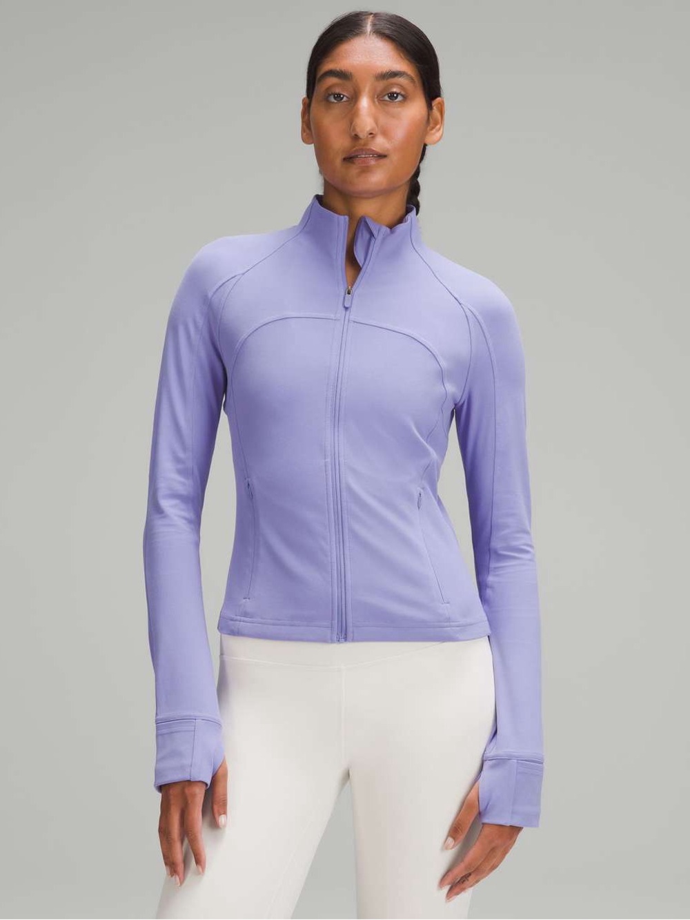 Lululemon Cropped Define Jacket Nulu Dark Lavender Size 8